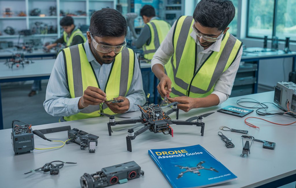 Drone Courses assemblage.